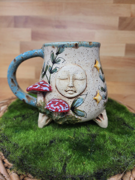 Moon Goddess Cauldron Mug MG- VI